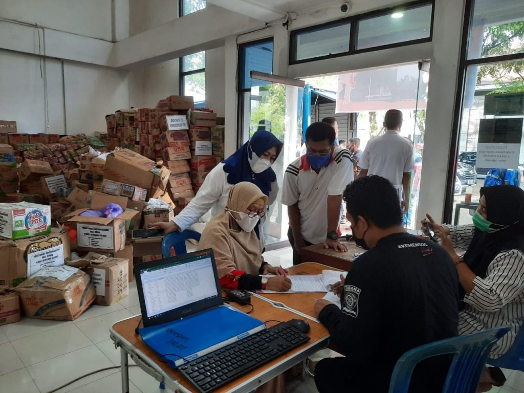 Bentuk Posko Peduli Sulbar, Kantor Bupati Gowa di “Serbu” Relawan