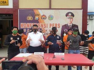 11 Orang Pengguna Narkoba Jenis Sabu, Diringkus Polisi