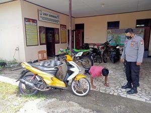 Tegas, Kapolsek Tanete Riaja Pastikan Beri Sanksi Bagi Masyarakat yang Lakukan Balap Liar