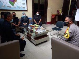 Jalin Silahturahmi, Ketua PN Temui Kapolres Gowa