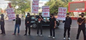 Kedatangan Presden RI, Di Sambut GAM Dengan Aksi Unjuk Rasa