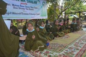 Dorong Semangat Belajar Santri, Rumah Qur’ani Asy-Syifa Desa Tompo Gelar Mabit