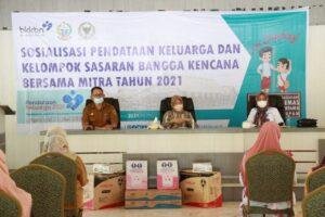Bersama Hj. Hasnah Syam, BKKBN Sosialisasi Pendataan Keluarga Tahun 2021
