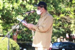 Jelang Idul Fitri 1442 H, Bupati Barru Nakhodai Apel Pagi Larangan Mudik 2021