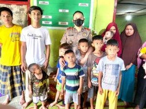 H-3 Jelang Lebaran, Kompol Ade Hermanto Berbagi Rejeki Kepada Anak Yatim Piatu