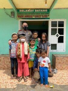 Kembali, Kompol Ade Hermanto Berbagi Kepada Anak Yatim Piatu