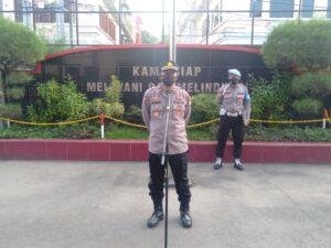 Pimpin Apel Pagi, Wakapolres Gowa Ajak Personil Jaga Kesehatan Diri