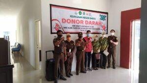 H-1 Sebelum Idul Adha Kejari Barru Gelar Donor Darah