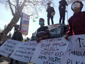 Protes Masalah Tambang, SEKAT RI : Copot Kasat Reskrim Maros