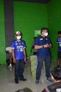 Owner Air Minum Al-Barrur, Jadi Sponsor Utama Tim Askab Barru