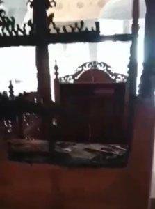 Mimbar Masjid Raya Makassar Dibakar OTK