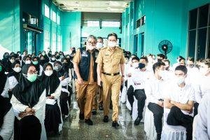 Hadir di CCC, Bupati Barru Pantau Langsung Pelaksanaan Ujian SKD CASN Barru