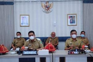 Bupati Barru Mengikuti Rapat Virtual Bersama Presiden Republik Indonesia