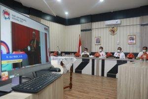 Rangkaian Hari Korupsi Sedunia, Bupati Barru Mengikuti Seminar Perizinan Berbasis Resiko