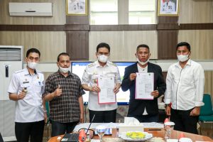 Bupati Barru Menerima Tim Delegasi Program Desa Dunia