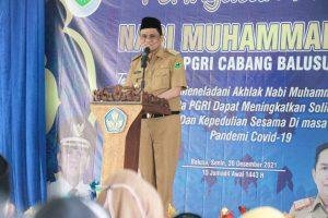 Hadir di Acara Maulid Nabi, Bupati Barru Ajak Para Guru Ajarkan “Rujuk” Etika Murid