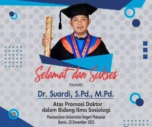 Alumni Muhammadiyah Panaikang, sandang gelar Doktor ke-1000 di Pascasarjana UNM