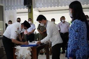 Bupati Suardi Saleh Ambil Sumpah 168 CPNS jadi PNS