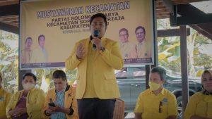 MUSCAM Soppeng Riaja, MHG Perkenalkan AH Presiden dan TP Gubernur Sulsel