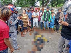 Breaking News : Pengendara Motor Trail Hantam Bus Adhi Putra Hingga Kritis