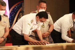 Awal Tahun 2022, Bupati Barru Tanda Tangani MoU dengan Pertanahan