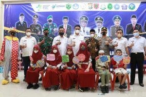 Resmi, Bupati Barru Launching Vaksinasi Covid-19 untuk Anak Usia 6-11 Tahun