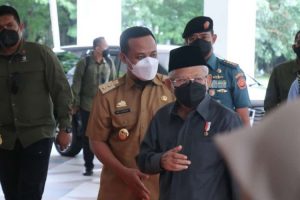 Wapres R.I Disambut Hangat Plt Gubernur Sulsel