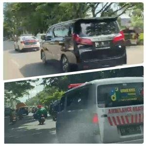 Progam Dirlantas Polda Sulsel Kawal Ambulance Pasien Kritis Dinilai Mati Suri