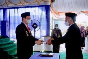 Pengambilan Sumpah Anggota BPD Desa Pancana Berjalan Hikmat