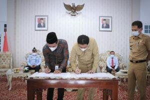 Bupati Suardi Saleh Teken MoU Bersama Kejari Barru