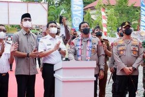 Peresmian Mako Polres Baru, Kapolda SulSel Sanjung Bupati Barru