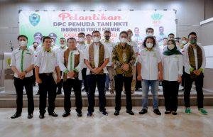 Pelantikan DPC HKTI Barru, Suardi Saleh : Saya Berharap Tidak Ada lagi Lahan Masyarakat Kosong