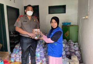 Peduli, Kompol Aryo Dwi Wibowo Wakili Angkatan 62 Serdik Sespimen Berbagi Berkah Ramadan