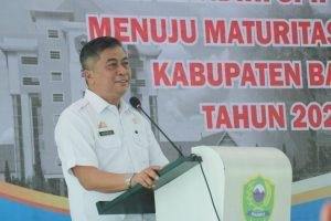 Gelar Bimtek SPIP, Sekda Abustan Paparkan Keunggulan Website Barru