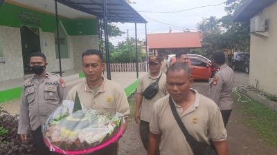 Hari Bhayangkara, Polsek Bajeng Dapat Kejutan dari Danramil