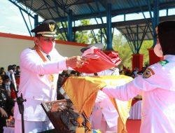 Tema Nasional yakni Bangkit Lebih Kuat, Bupati Barru Pimpin Hari Kehormatan dengan Hikmat