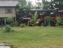 Ini Penyebab Bus Bintang Timur Tabrak Pagar Mako Polsek Tanete Rilau Barru