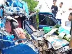 Naas, Pasutri Asal Gowa Tewas Usai Nabrak Truk Parkir di Butung Barru