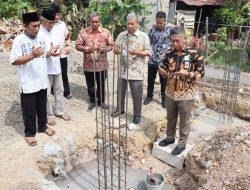 Sekda Barru Melakukan Peletakan Batu Pertama BLK Komunitas Teknik Pengelasan Muhammadiyah Kampung Baru