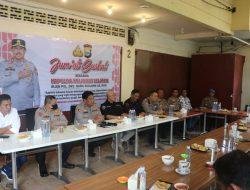 Jumat Curhat, Polda Sulsel Terima Aspirasi Warga Di Ben’s Coffe Makassar