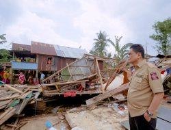 19 Rumah Rusak Akibat Angin Puting Beliung, Bupati Barru: Sabbarakki, Ambil Hikmahnya
