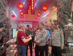 Pastikan Keamanan Imlek Lancar, Wakapolda Sulsel Pantau Klenteng Xiang Ma