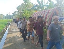 Kapolsek Mallusetasi Antar Korban Laka Lantas Hingga Kepemakaman
