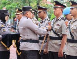Kapolres AKBP Dodik Pimpin Sertijab Tiga Pejabat Utama