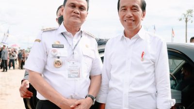 Hadiri Peresmian Pengoperasian Jalur Kereta Api Makassar-ParePare, Begini Pertanyaan Presiden Jokowi ke Bupati Barru