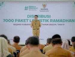 BAZNAS Bagikan 7000 Paket Logistik Ramadan, Ini Harapan Bupati Barru