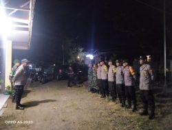 Ciptakan Rasa Aman, TNI-Polri Soppeng Riaja Gelar Patroli Malam