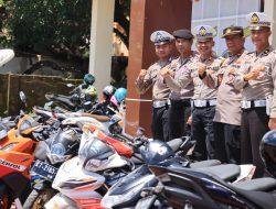 Cinta Warga Barru, Polisi Amankan 14 Kendaraan Bali dan Knalpot Bising