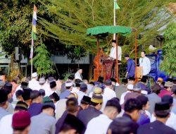Sholat Idul Fitri di Lapangan Siddo, Ini Harapan Bupati Barru