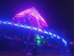 Wahana Piring Terbang, Berputar Di Alun-Alun Barru